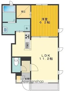 シャーメゾン・ソレイユ【1階】の間取り
