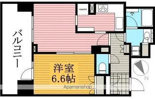 リエトコート浅草橋【3階】の間取り