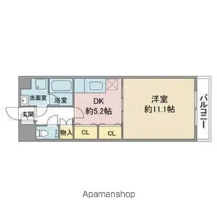 ヴィラ社台2【2階】の間取り