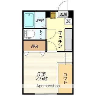 クレールⅡ【12号室】の間取り