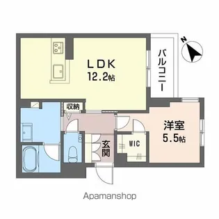 シャーメゾン雅【302号室】の間取り