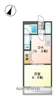 ウエストパーク【2階】の間取り