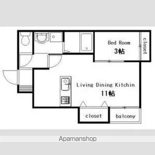 M'S COURT【1階】の間取り