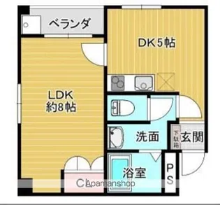 メゾン興戸【102号室】の間取り