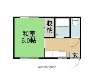 パルセヨシダ【202号室】の間取り