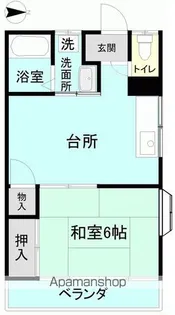 ハイツ小太郎A棟【A103号室】の間取り