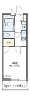レオパレスCALM片倉【3階】の間取り