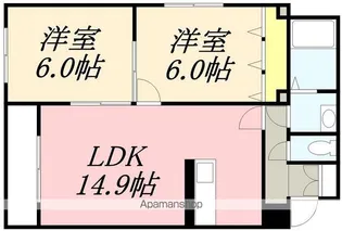 メモリーベル【101号室】の間取り
