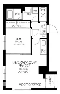 プリジェ池袋【1階】の間取り