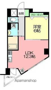 グレイシャスK鵠沼【7階】の間取り