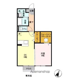 PRIMEVERE【1階】の間取り