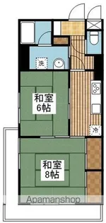 パルナス【6階】の間取り