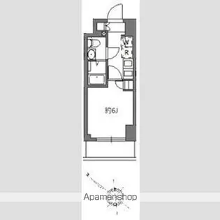 アラート横濱桜木町Ⅰ【10階】の間取り