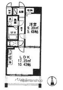 モアナレジデンス【1階】の間取り