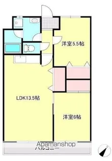 アセンブル高野【305号室】の間取り