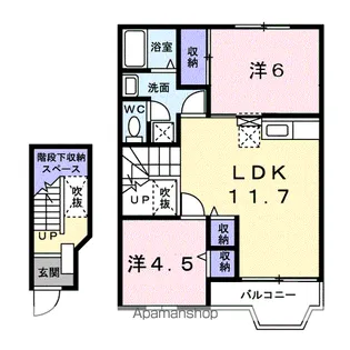 ビラ・ピノリコ【2階】の間取り
