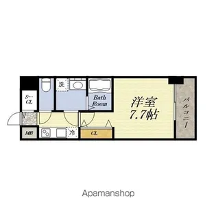 ベイサイドパークOSAKAサウスレジデンシス【10階】の間取り