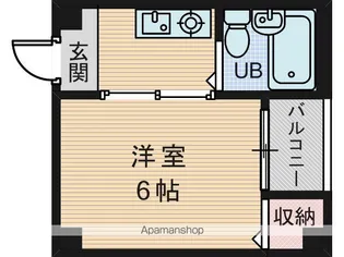 メゾンロレアール【2階】の間取り
