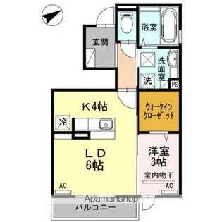 フェリオ望【1階】の間取り