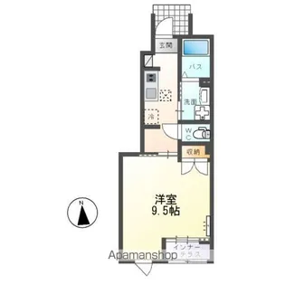 仮)大塚町アパートA棟【1階】の間取り