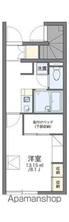 レオパレスさくらいⅡ【1階】の間取り