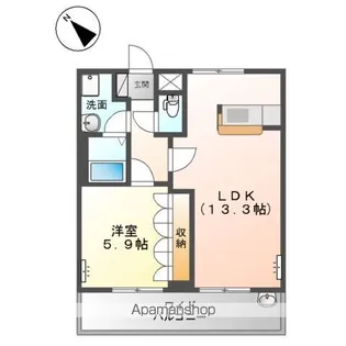博愛館【1階】の間取り
