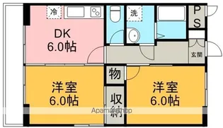 双美館【2階】の間取り