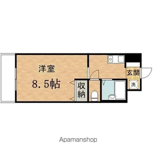 プランドール【4階】の間取り