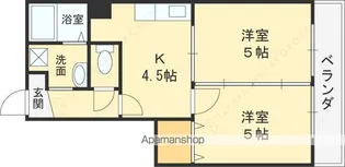長瀬レーベンハイム【4階】の間取り