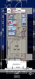 プレサンス大阪城公園パークプレイス【4階】の間取り
