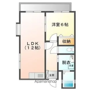 メゾンドール【3階】の間取り