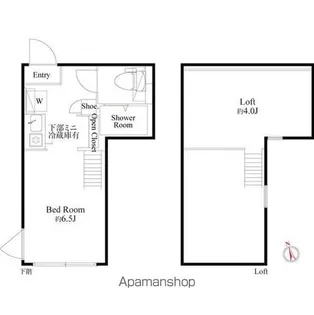 ハーモニーテラス滝野川【2階】の間取り