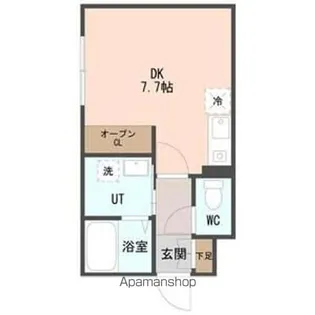 COFFRET(コフレ)西町北【4階】の間取り