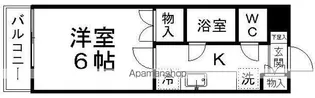 アクティブパレス桜ケ丘【203号室】の間取り