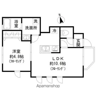 VILLA TSUJI【1階】の間取り
