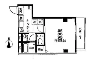 Y’S FLAT入谷 ワイズフラット入谷【3階】の間取り