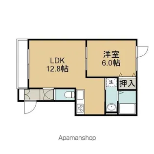 クリークビレッジⅤ【2階】の間取り