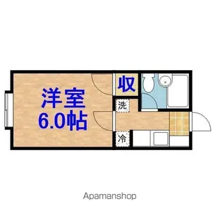 千代ハイツ【117号室】の間取り