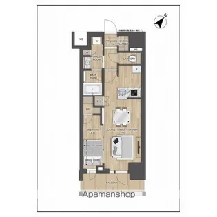 プレディアコート大森山王【7階】の間取り