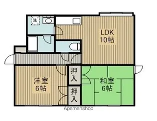 NAVIO21【203号室】の間取り