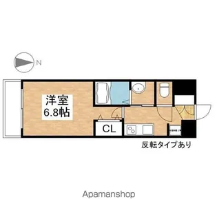 インプルーブ鶴舞【2階】の間取り