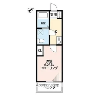 フェリオ本厚木【1階】の間取り