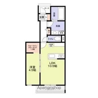 Juste Paix Sato【1階】の間取り