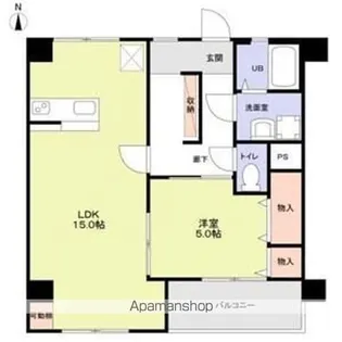 若杉ビル【2階】の間取り