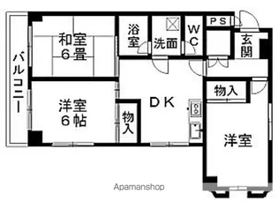 加藤マンション【3階】の間取り