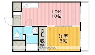 シャガール豊中【2階】の間取り