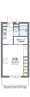 レオパレス蘇我加藤【2階】の間取り