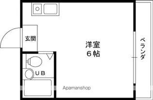 YOUハイム俊徳【2階】の間取り
