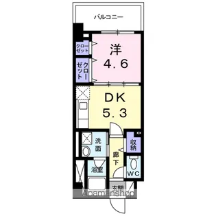 アミティエ 八潮【3階】の間取り