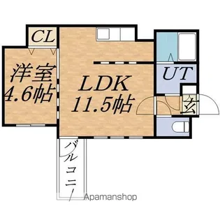 CITY SPIRE 南3条Ⅱ【5階】の間取り